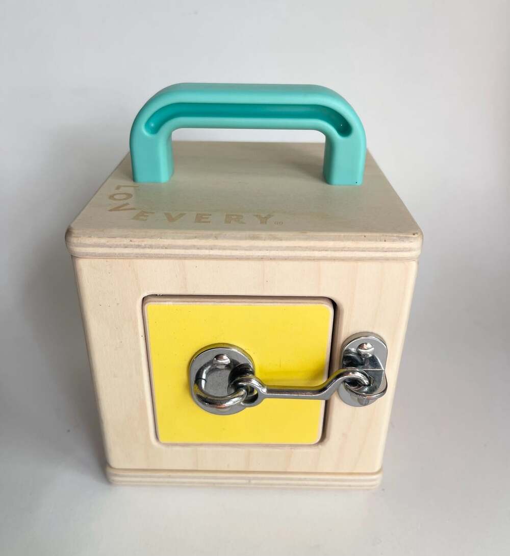 Lovevery The Lockbox Wooden Montessori Toy